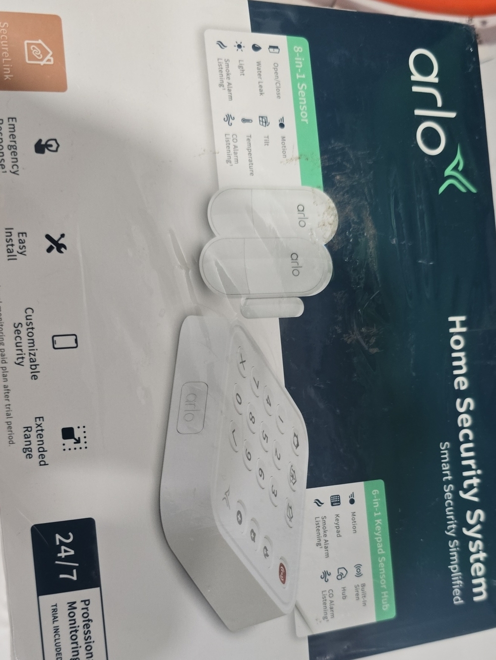 Arlo Home Security System Sensor Kit